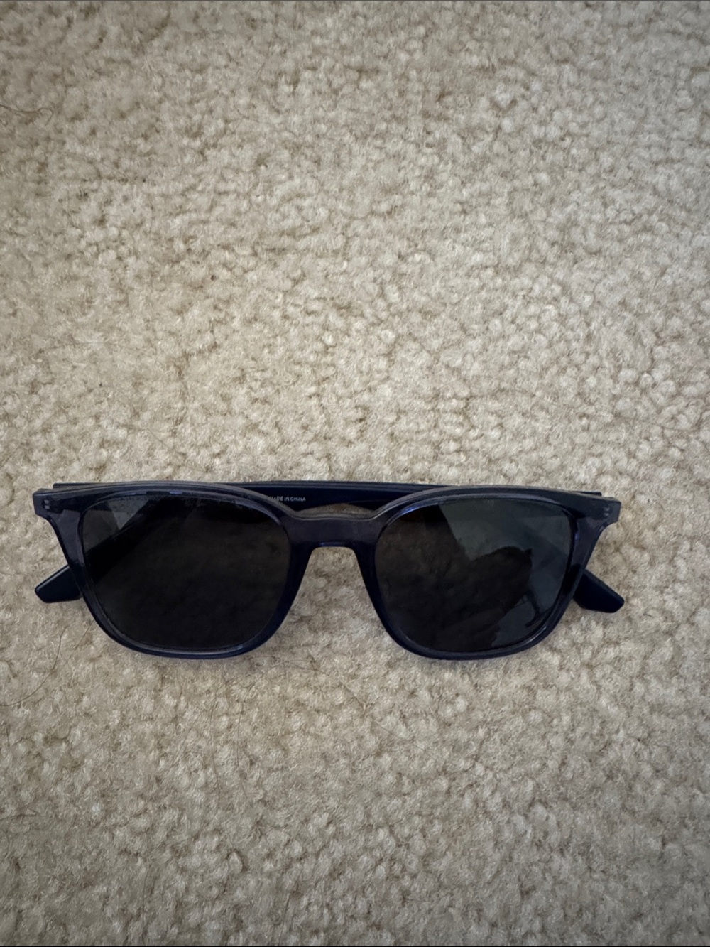 Rayban Classic Black Square Sunglasses